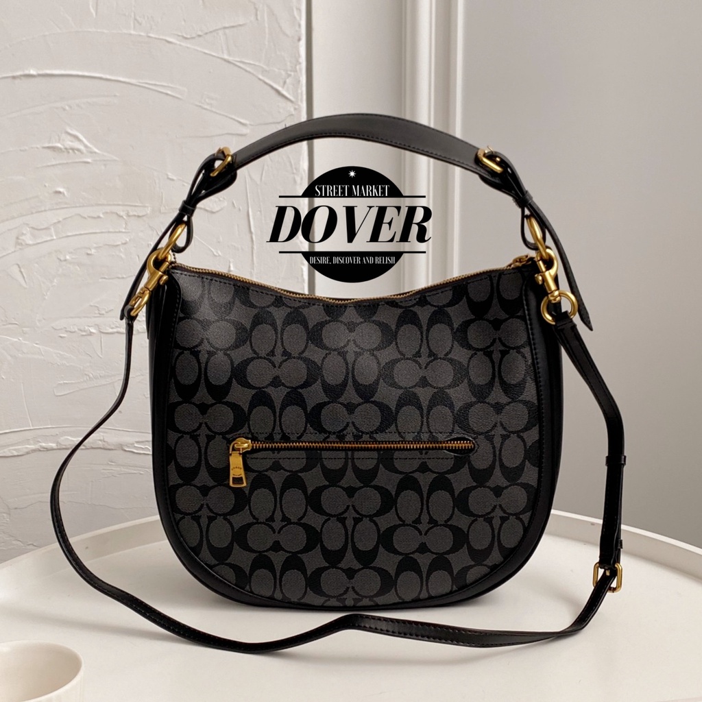 Coach Sutton Hobo Midnight Navy - ORIGINAL GUARANTEE 100%