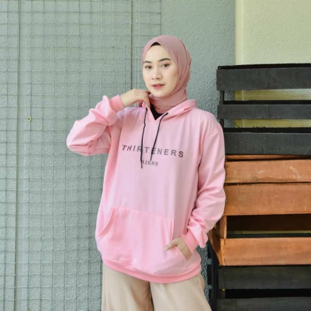 THIRTENERS HOODIE  UNISEX - ATASAN TEBAL KEKINIAN TERLARIS