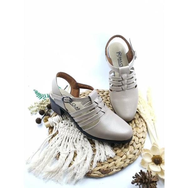 SEPATU WANITA KULIT SAPI ASLI HEELS MURAH