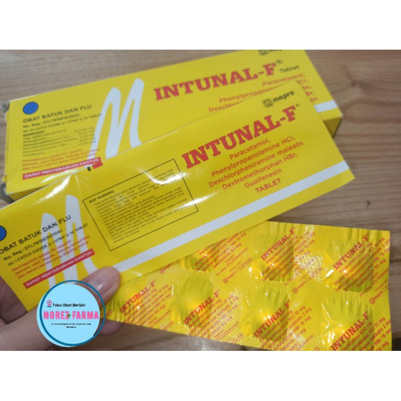 INTUNAL F - OBAT BATUK PILEK