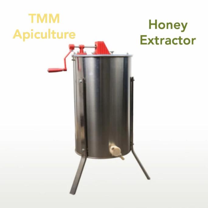Mesin peras Madu Honey extractor hand 2 Frames Stainless steel termurah