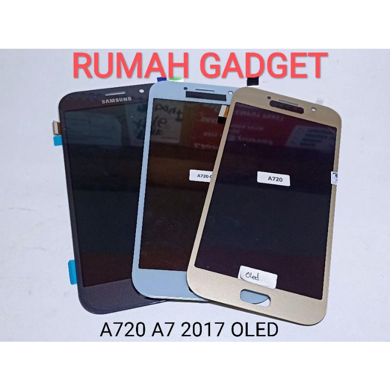 LCD SAMSUNG A720 A7 2017 FULLSET TOUCHSCREEN OLED