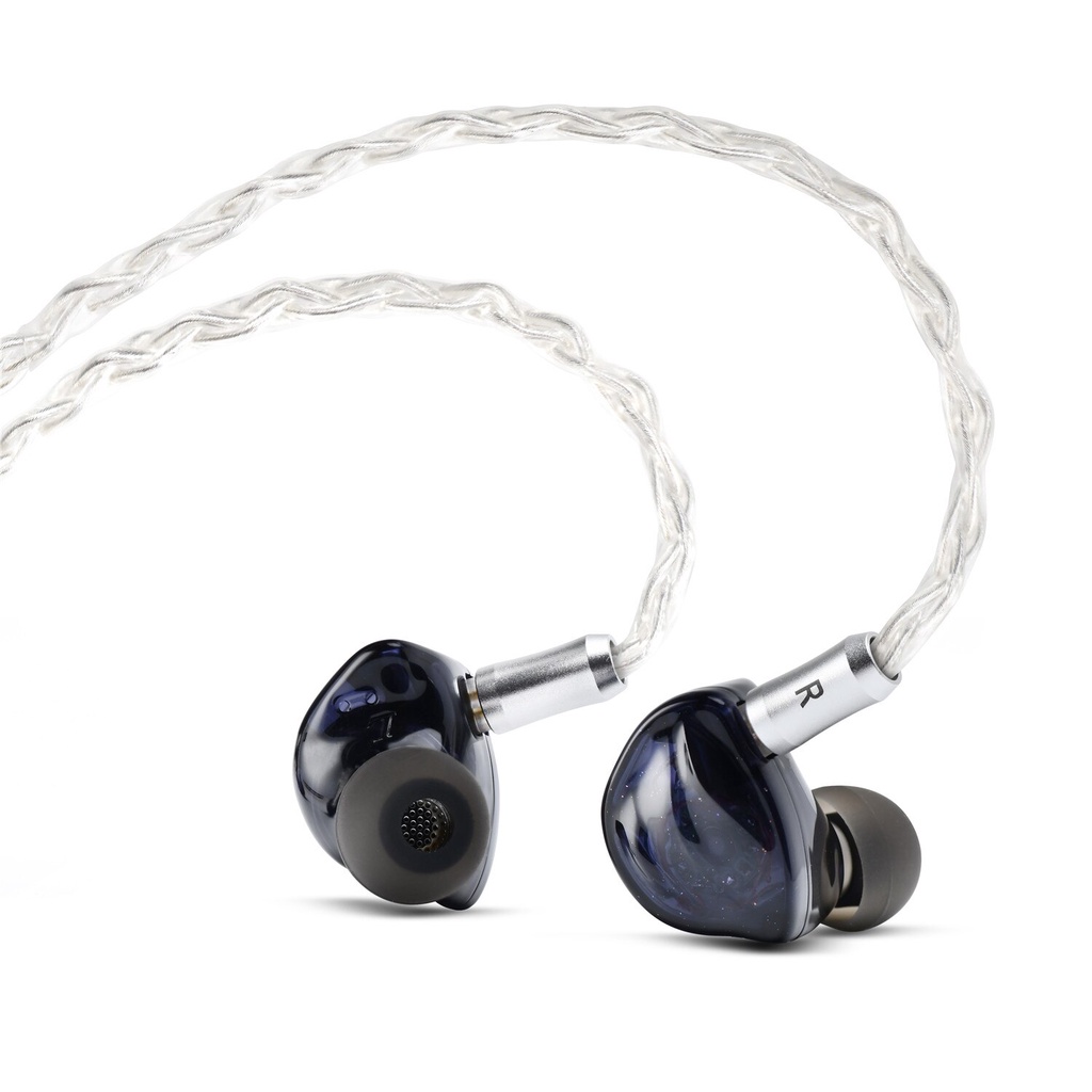 BQEYZ Summer 1BA+Piezoelectric+Dynamic Driver Hybrid Earphone HiFi Monitor DJ In-Ear Headets 2PIN 4.4MM2.5MM3.5mm Cable