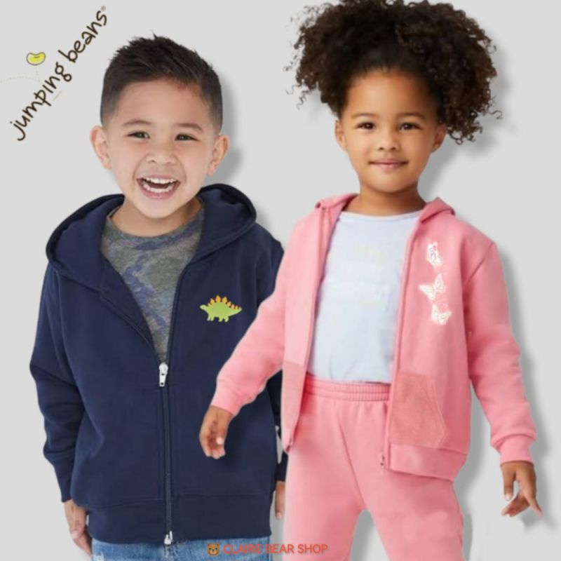 Jumping beans Boys & Girls Jacket / Jaket anak perempuan dan laki-laki Jumping Beans (12M-5Y)