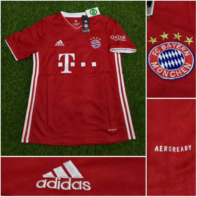 JERSEY BOLA BAYERN MUNCHEN HOME 2020/2021 GRADE ORI