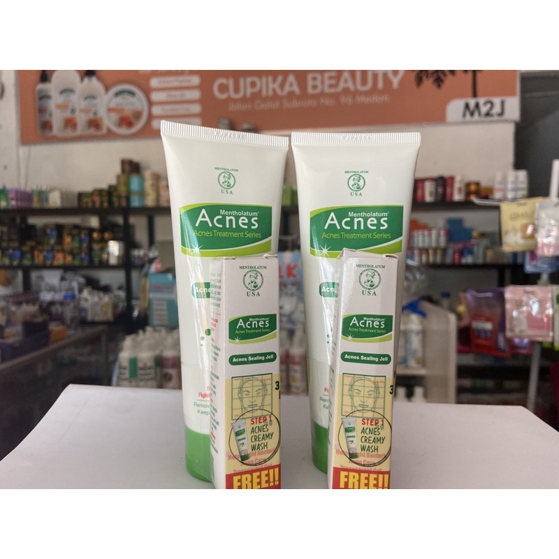 ALL SERIES // acnes creamy wash 50 &amp; 100 gram lengkap - acnes deep pore / acnes oil control / acnes yogurt touch / acnes facial wash complete white 50 dan 100 ml