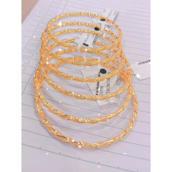 Gelang Emas Model Keroncong Kadar 700%/16K