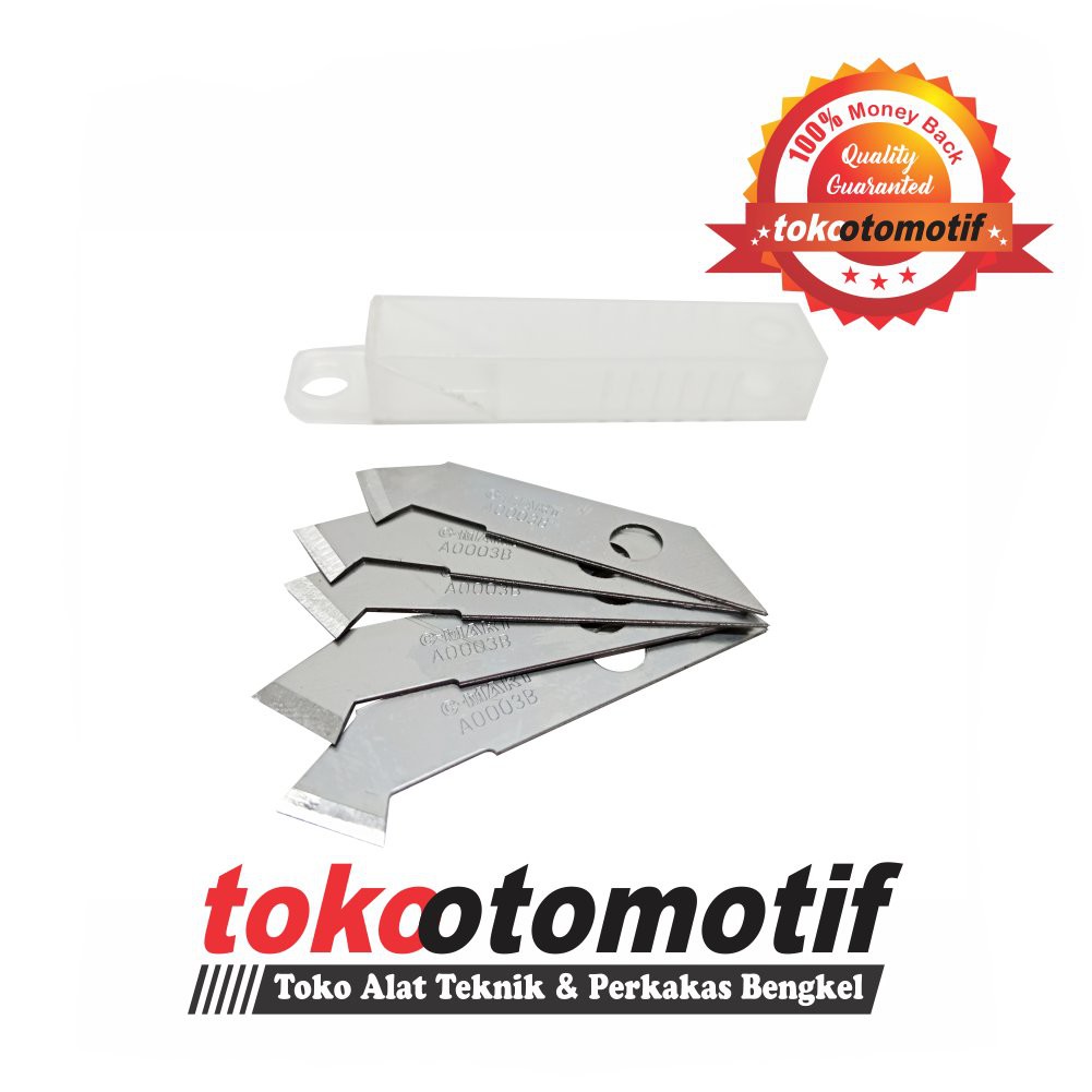 

Isi Cutter Plastic Cutter Blade A0003 C-Mart Refill Cutter Plastik