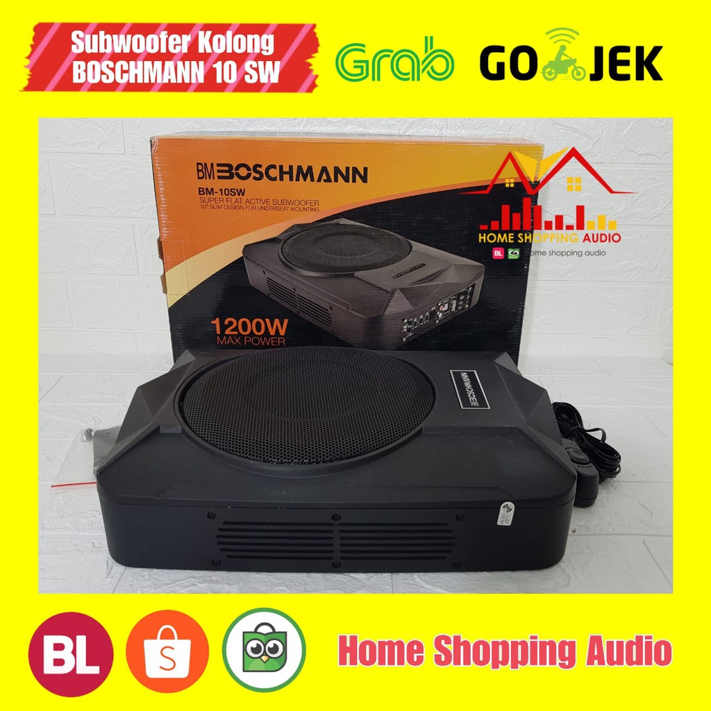 Sony Xplod XS 10SD Subwofer Aktif XPlod XS10DS 1200watt Original gress Subwoofer Kolong Boschman