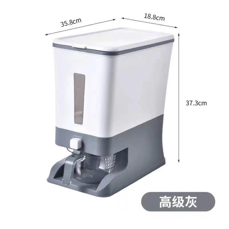 Dispenser Beras/Tempat penyimpangan Beras Otomatis/Rice Box