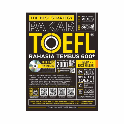 Togel Usa Day
, Toefl Terbaru 100 Buku Original The Best Strategy Pakar Toefl Rahasia Tembus 600 Shopee Indonesia