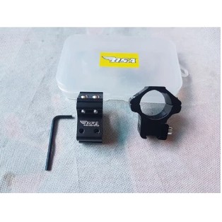 ♥ Mounting Teleskop Rendah/Pendek Dobel Baut ✥