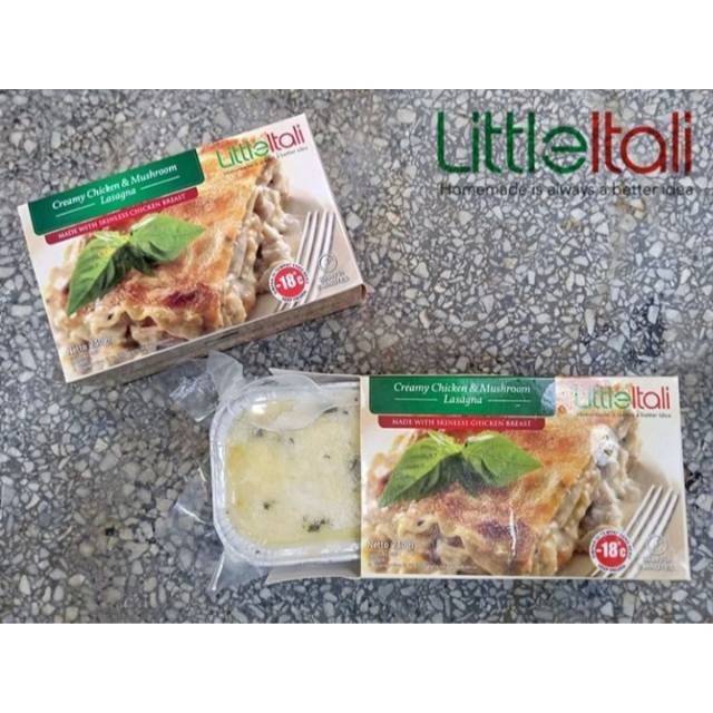 

Creamy chicken and mushroom lasagna by little itali