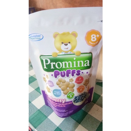 Promina puff berbagai rasa (cemilan bayi)