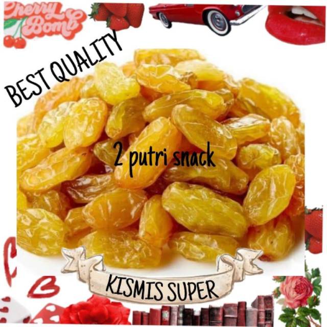 

KiSMIS KUNING JUMBO 500gr