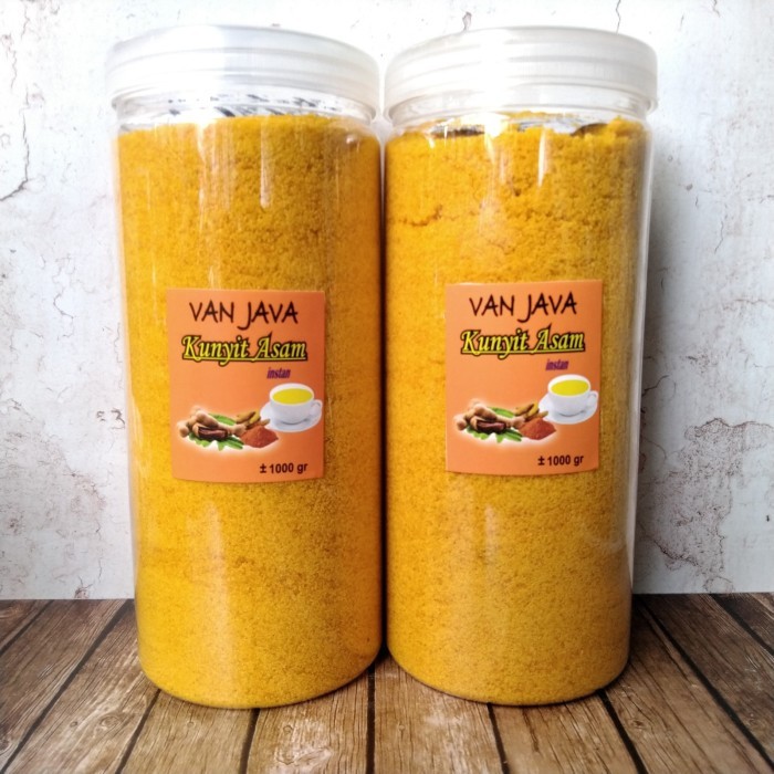 KUNYIT ASAM  ASEM BUBUK INSTAN VAN JAVA 1 KG