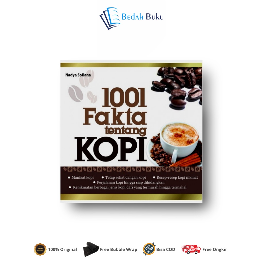 Jual BK - BUKU 1001 FAKTA TENTANG KOPI | Shopee Indonesia