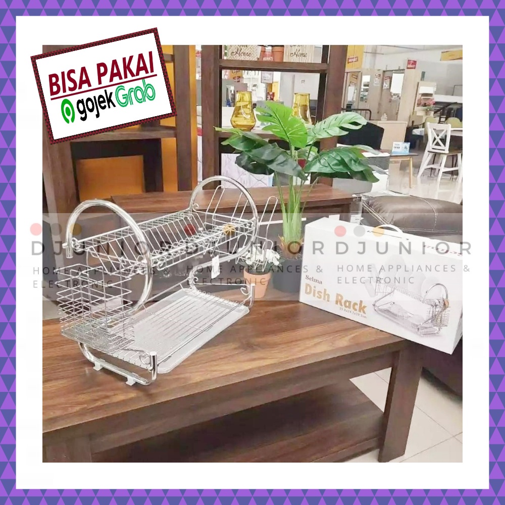 INFORMA - STARLIGHT SPECTRO SALVADORE SALVANORE / DISH RACK 2 TINGKAT / RAK PIRING GANTUNG 2 SUSUN / DISH DRAINER