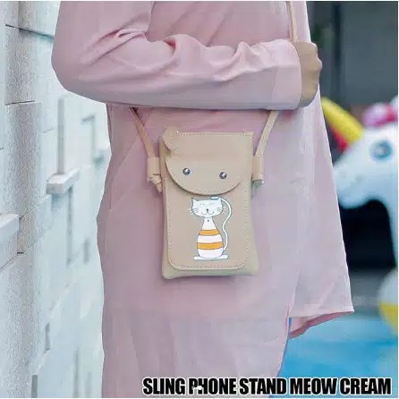 YA 397 - Sling phone standing cat