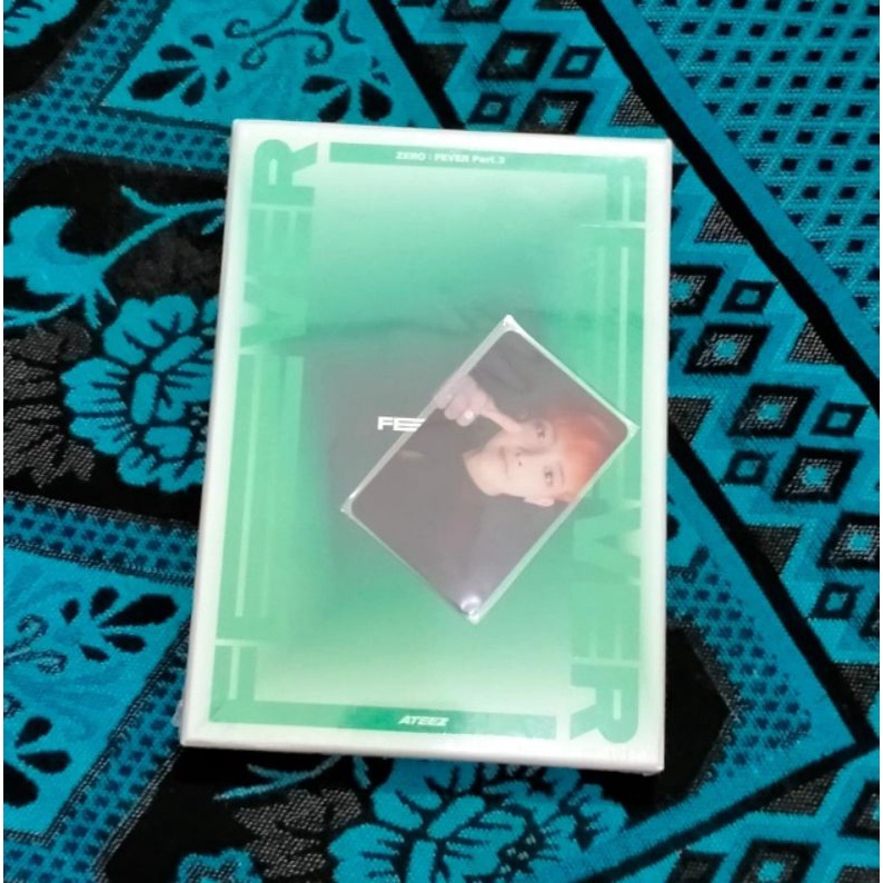 [READY STOCK] OFFICIAL ALBUM ATEEZ ZERO FEVER PART 3 A VER. + BENE KTOWN4U HONGJOONG