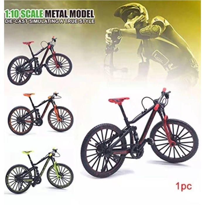✔trending mainan unik murah diecast sepeda balap roadbike miniatur/ sepeda miniatur - MTB