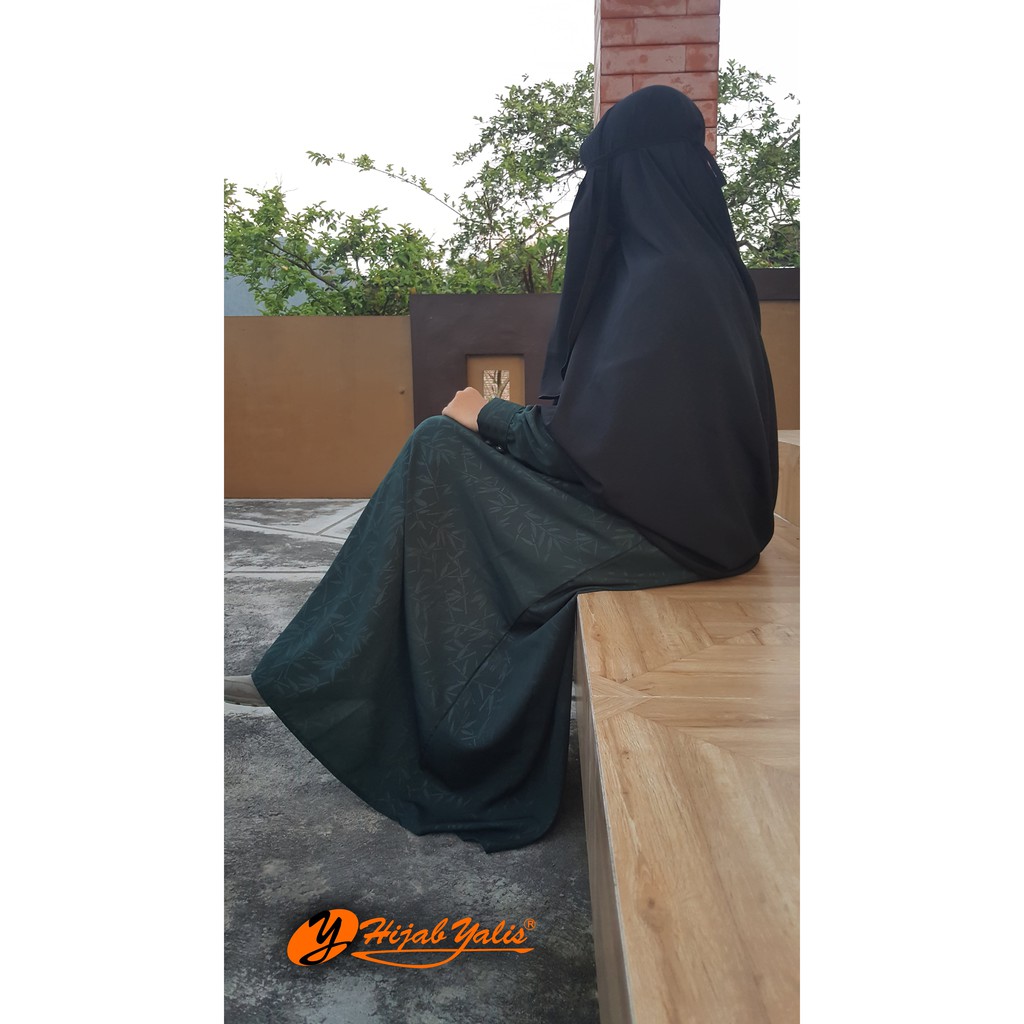 Gamis Syar'i Wollpeach Embos type Khadijah