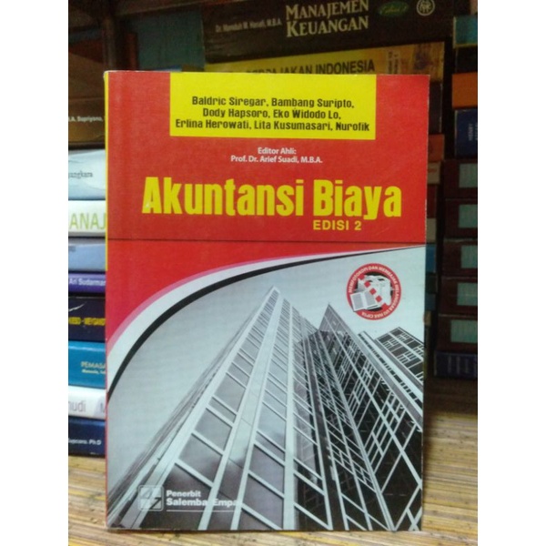 

Akuntansi Biaya Edisi 2 By Baldric Siregar