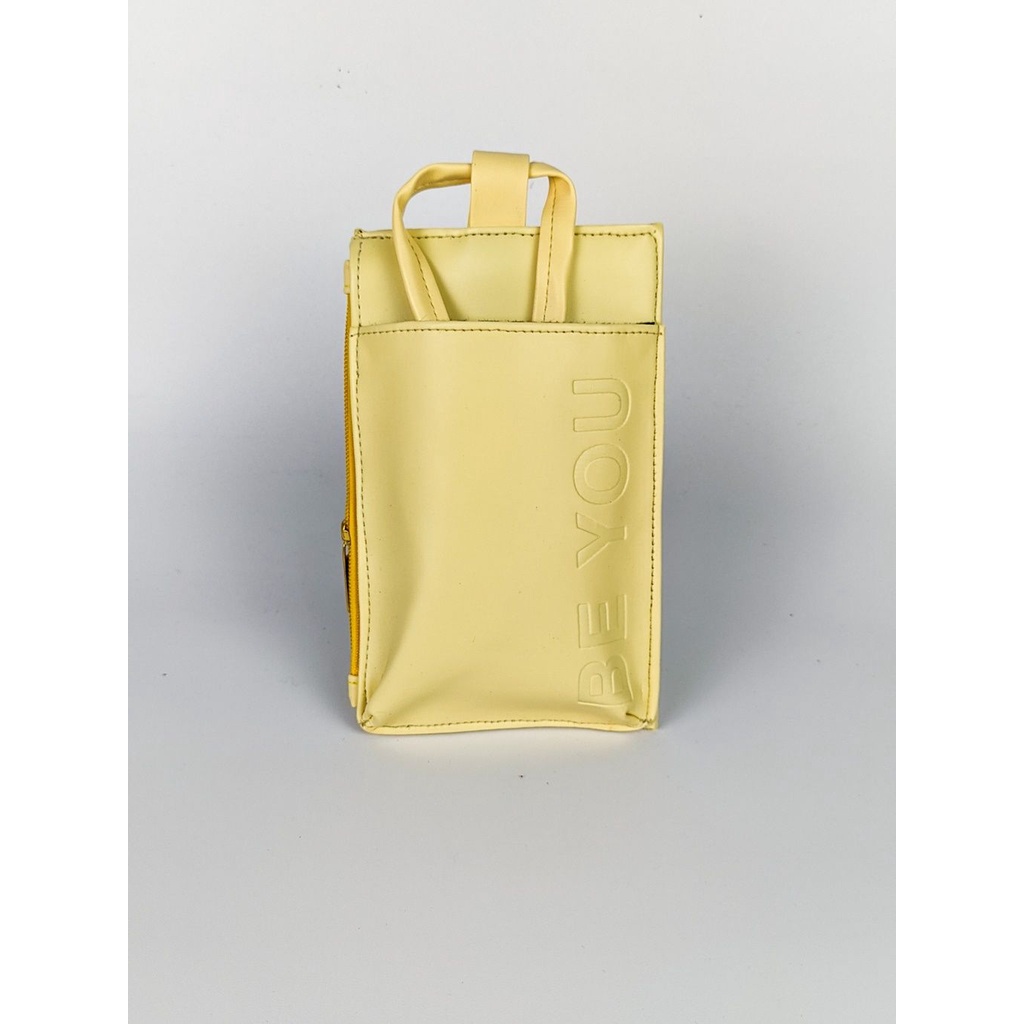 Tas Wanita  Persegi Panjang Warna Pastel Tali Panjang