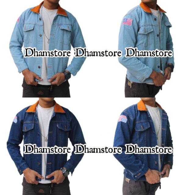 Jaket dilan &amp; jaket jeans dilan &amp; jaket pria