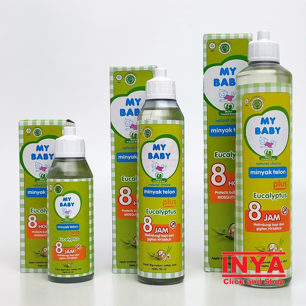 MY BABY MINYAK TELON PLUS EUCALYPTUS 60ml - Baby &amp; Kids