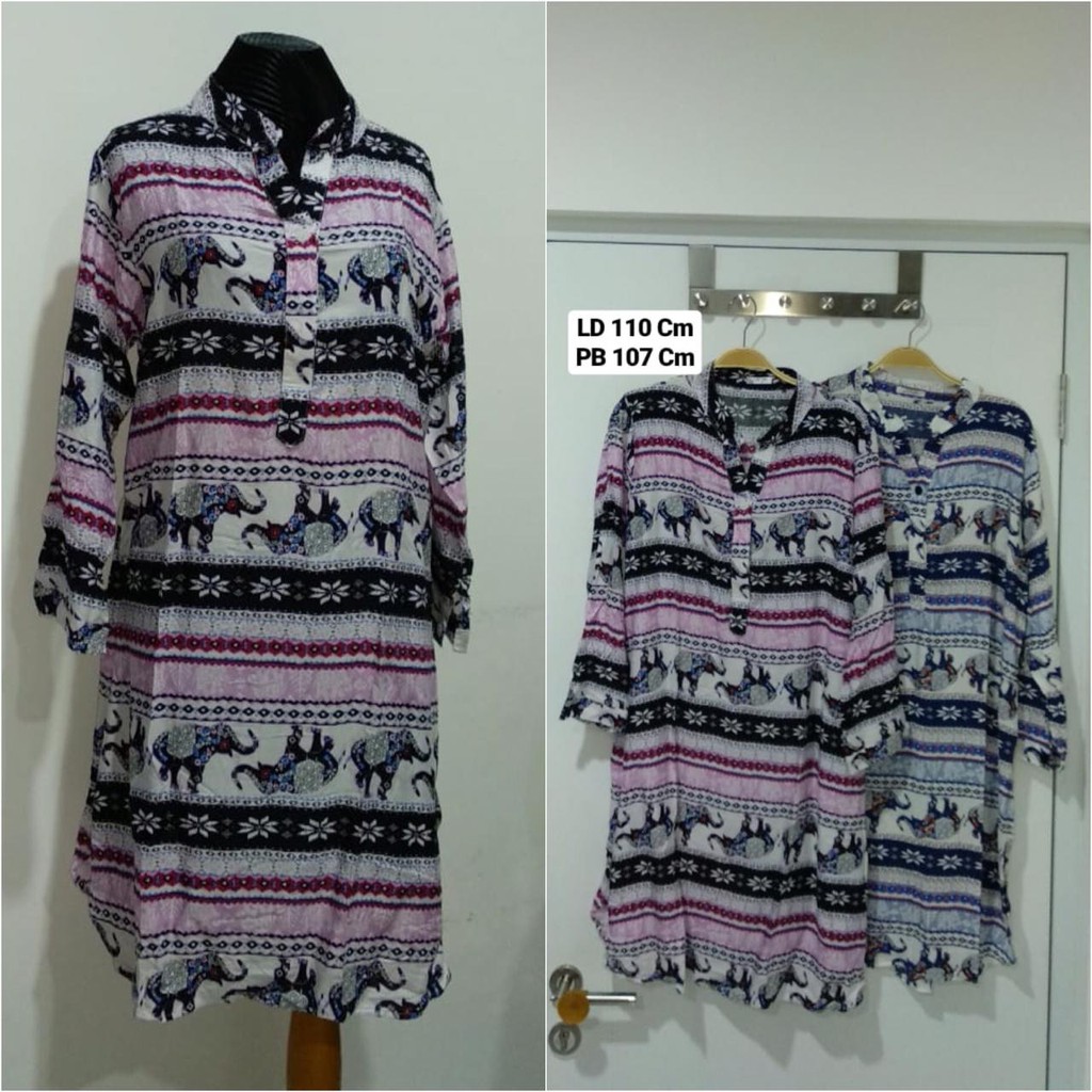 JRMM TUNIC / KEMEJA GAJAH IMPORT BANGKOK COTTON / KATUN