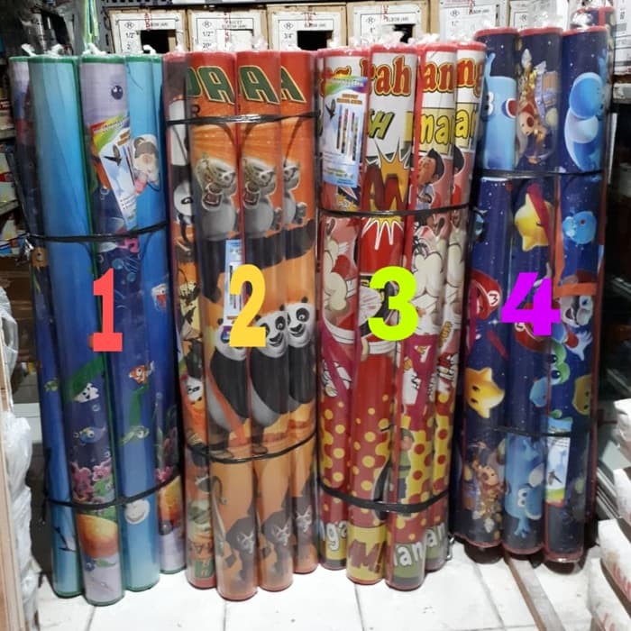 KARPET MOTIF KARPET KARAKTER TIKAS MATRAS PLASTIK PRINTING MOTIF