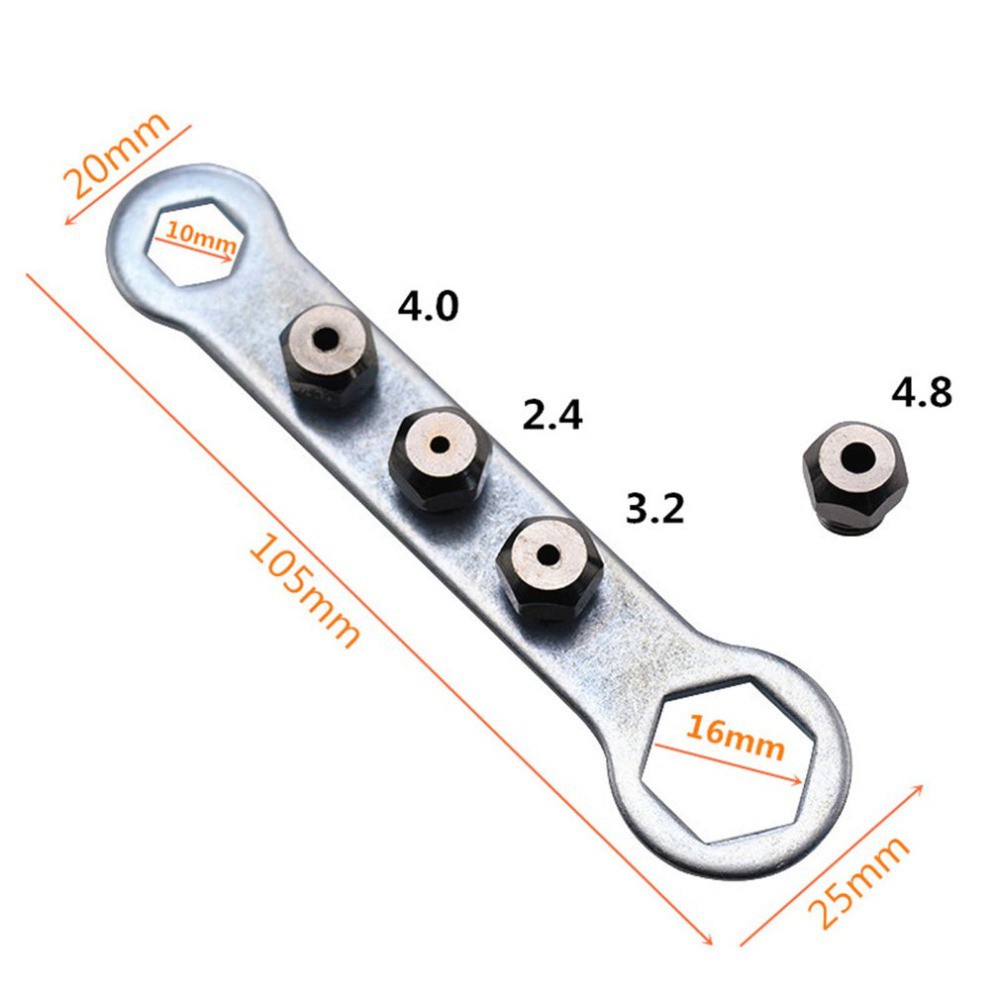 Adaptor Tang Rivet MOLLAR Adapter Ripet Konverter Mesin Bor ke Rivet Gun Alat Riveter Sambung Drill