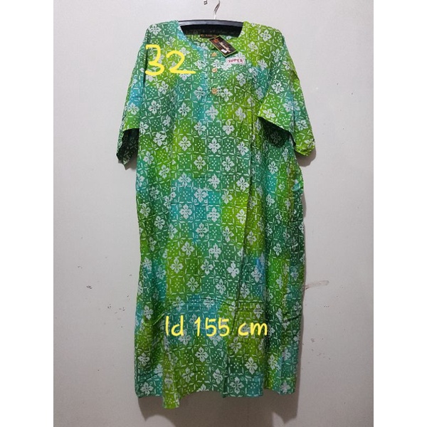 YULI - DASTER L5 REMEK LD 140 - 150 CM PB 110 CM BATIK KENCANA UNGU LABEL HITAM KUH-No 32