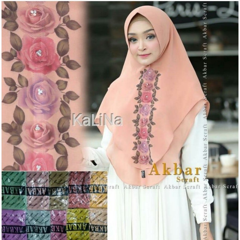 hijab Khimar Kalina by Akbar ori