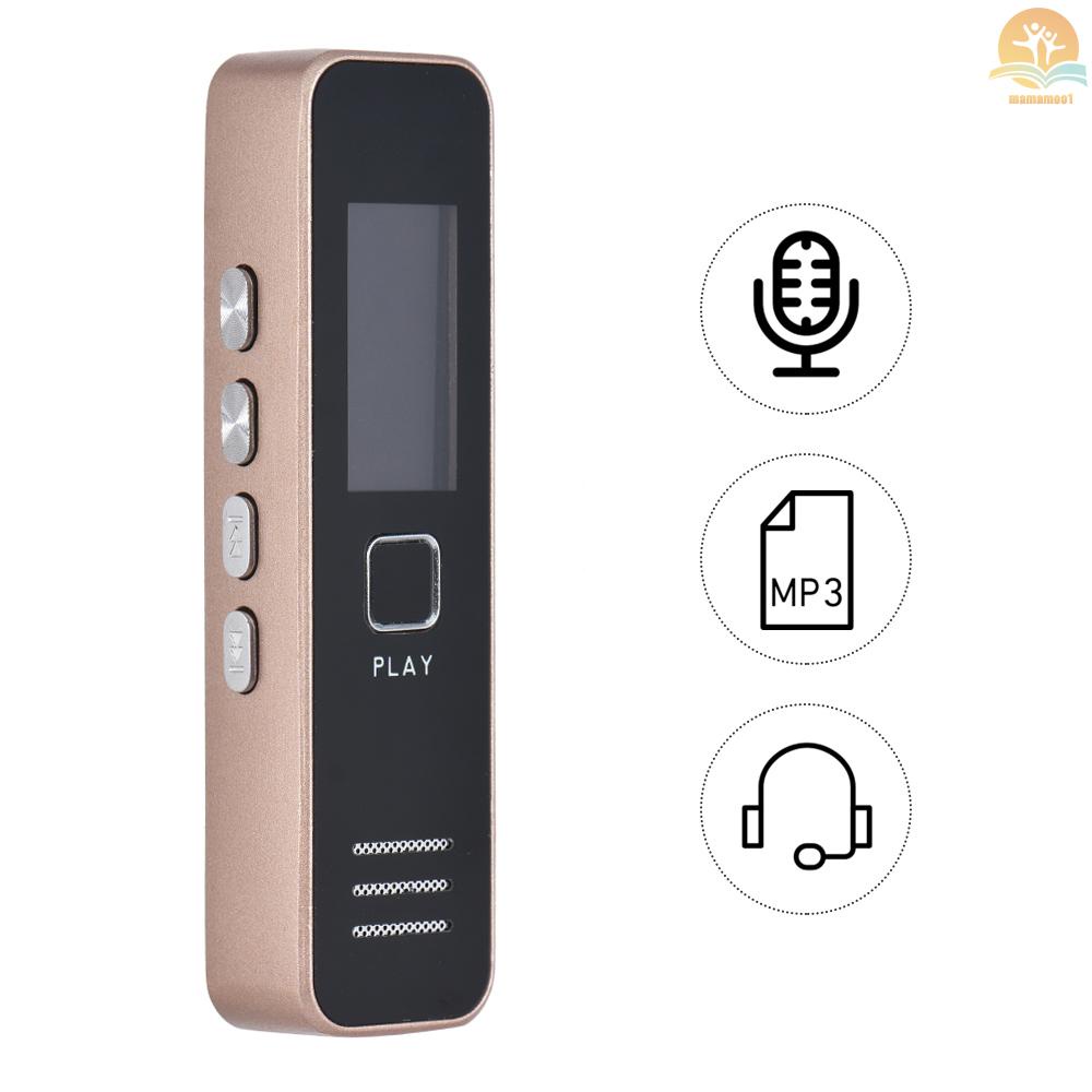 Digital Voice Recorder Audio Dictaphone MP3 Player USB Flash Disk for Meeting