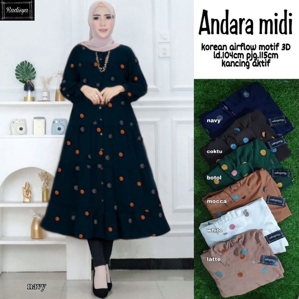 ANDARA MIDI DRESS BY RADISYA