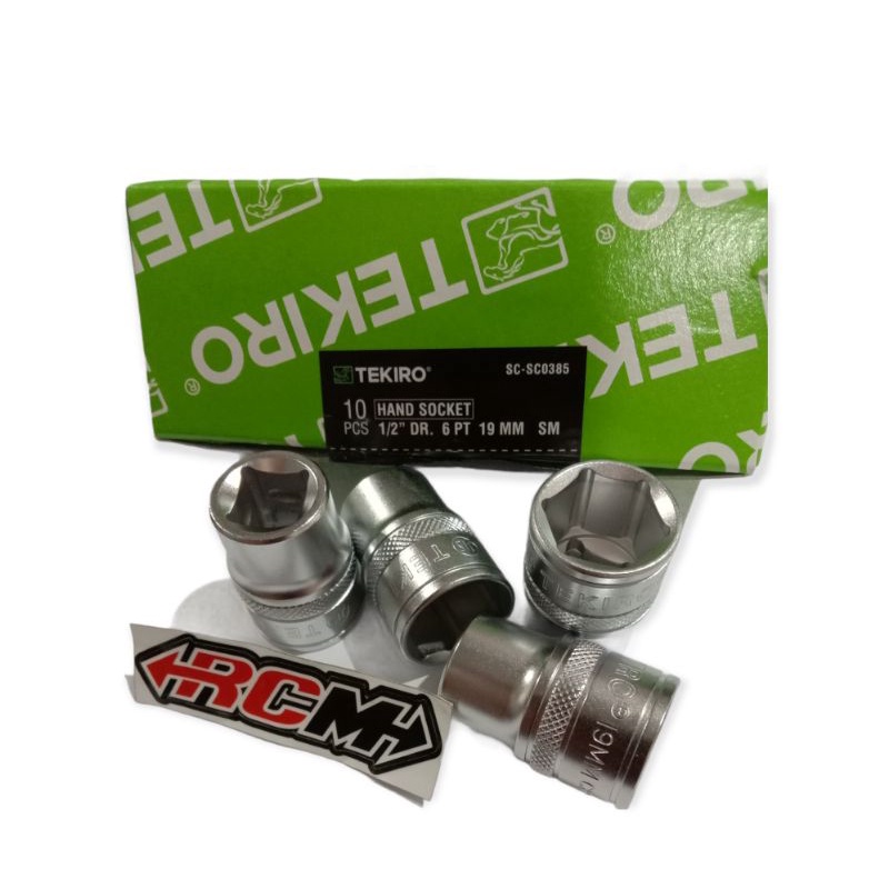 MATA KUNCI SOCK SHOCK SOK HAND SOCKET 1/2 6PT 6 PT 19MM 19 MM CR-V CRV HRGA PERBIJI ORI ORIGINAL TEKIRO ASLI