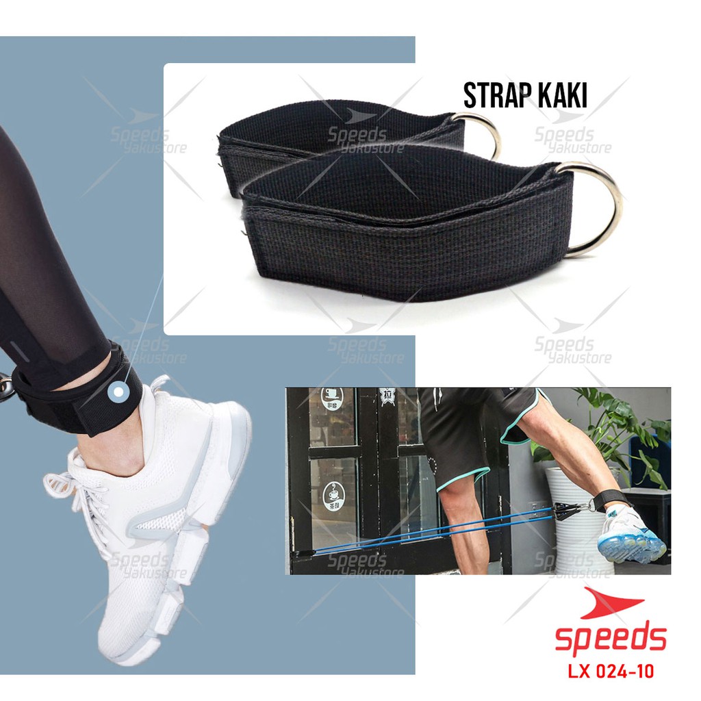 SPEEDS Resistance Bands 11 in 1 Set Tali Pembantu Premium Bands Fitness Gym Power 024-10