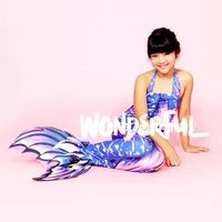 Baju Kostum Renang Mermaid/Putri Duyung Motif RICIS RICHIS