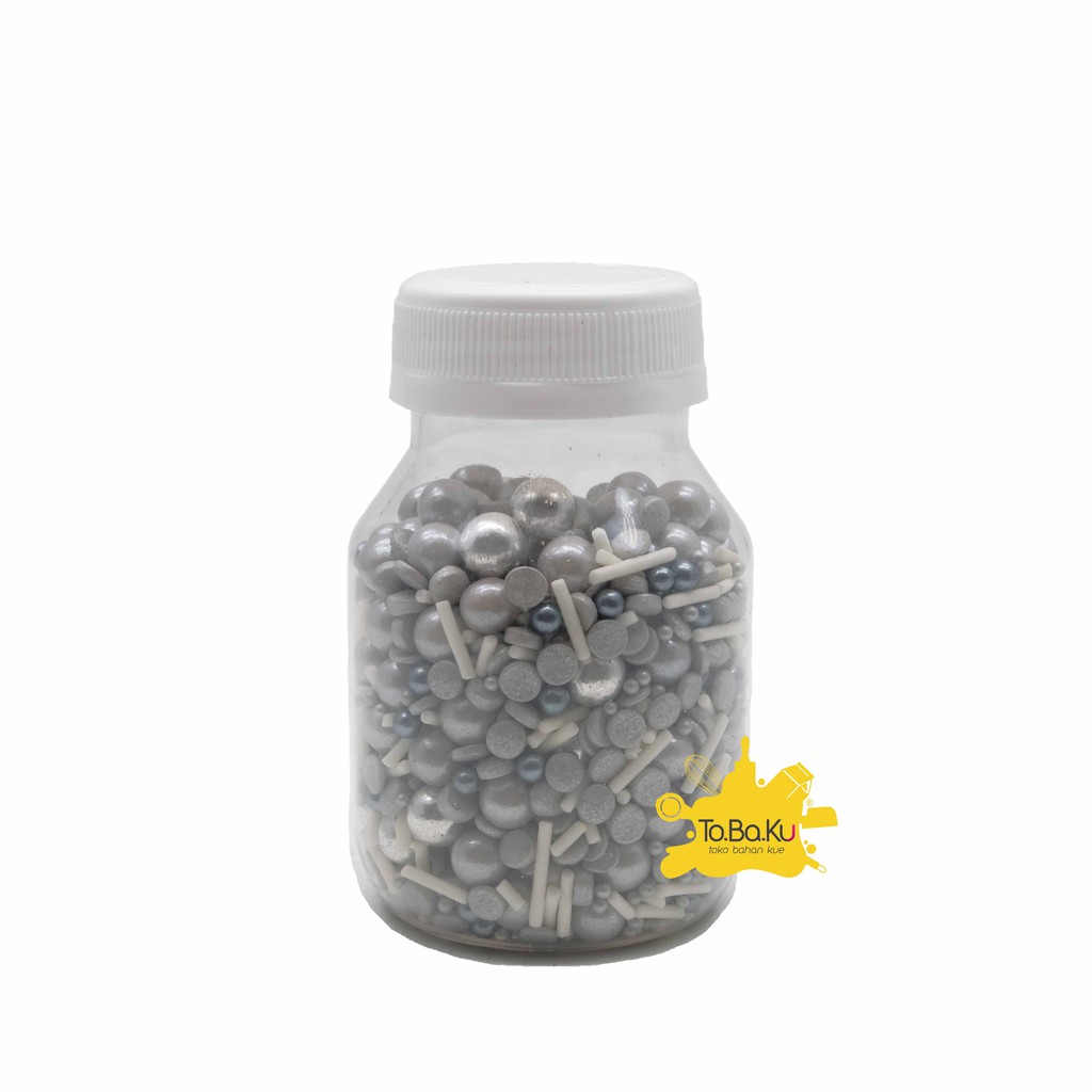 

Candy Mixed Silver ( Edible )