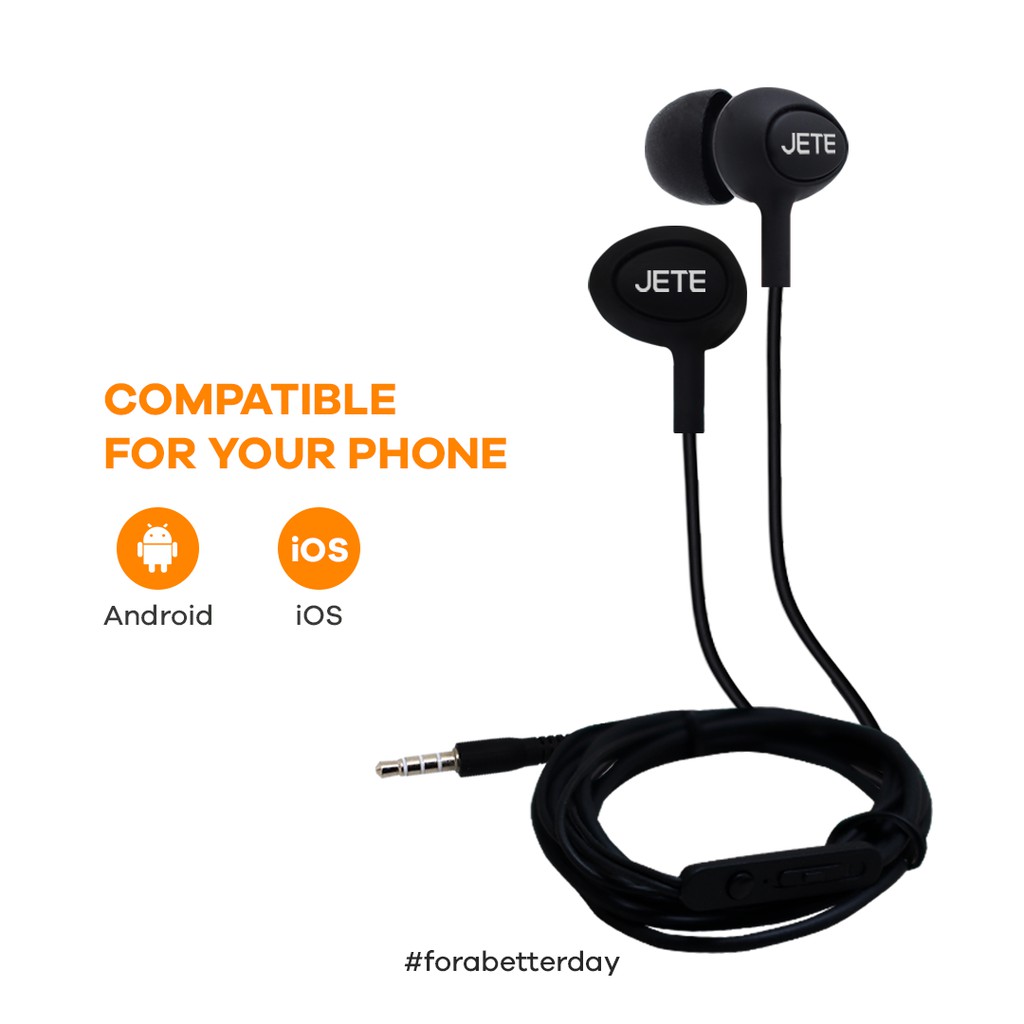 Headset Earphone  JETE Cello - Garansi 2 Tahun