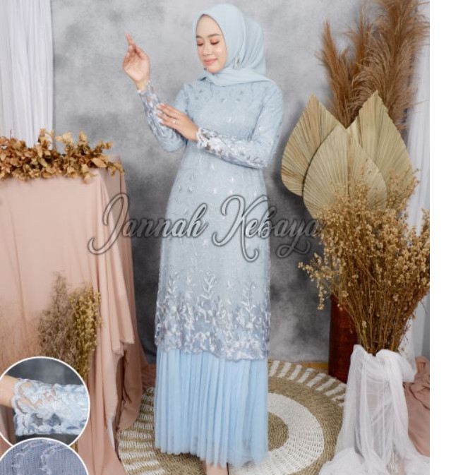 realpict kebaya gamis tutu modern