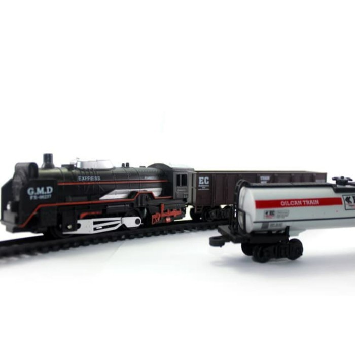 MAINAN KERETA API RAIL KING CLASSICAL TRAIN 19PCS