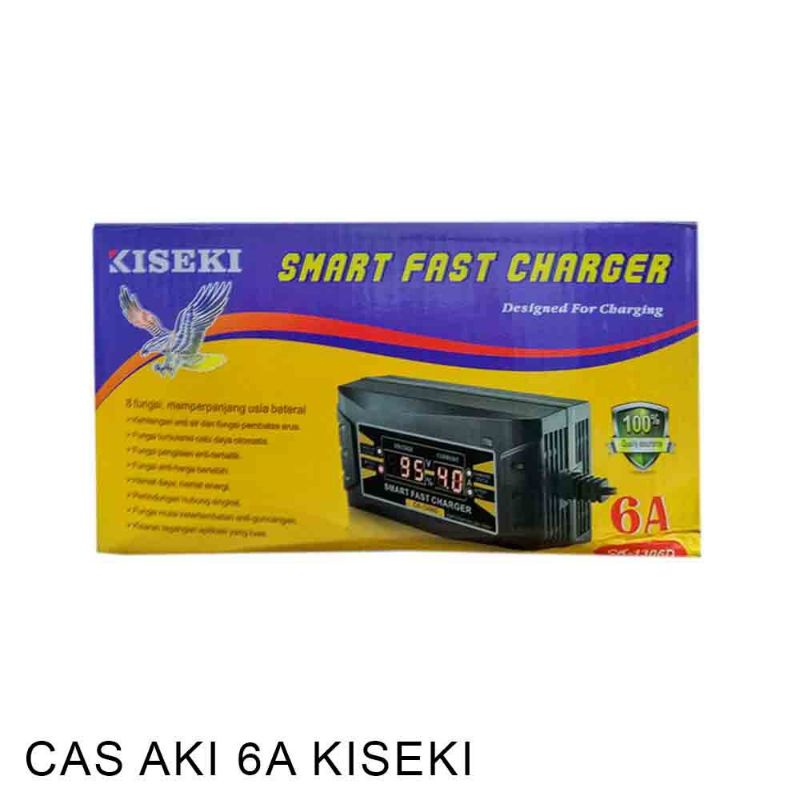 CHARGER AKI KISEKI 12VOLT 5A / 12 VOLT 6A DIGITAL