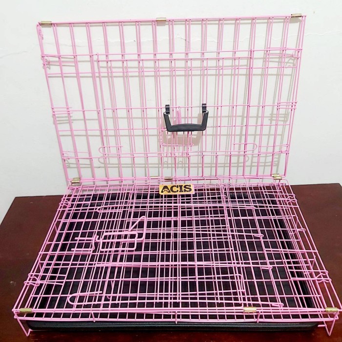 kandang besi kucing anjing   dog cage   cat cage   acis cage 600a