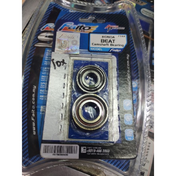 bearing noken as FAITO RACING S 720 honda beat scoopy spacy karbu lama 6002 6001 laher kem cam shaft