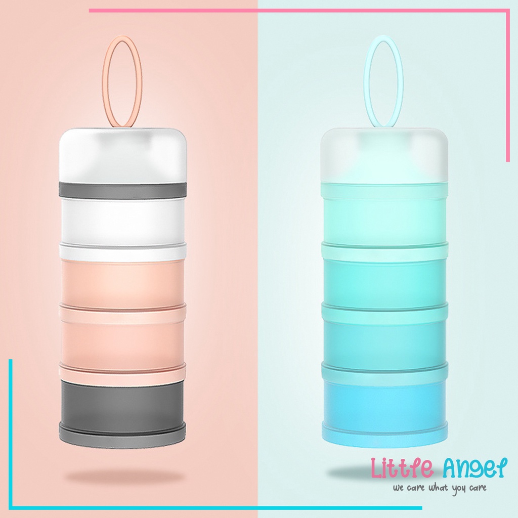 Kotak Tempat Susu Formula Bayi Wadah Dispenser Container Susu Bubuk Bayi Susun Traveling Milk Case