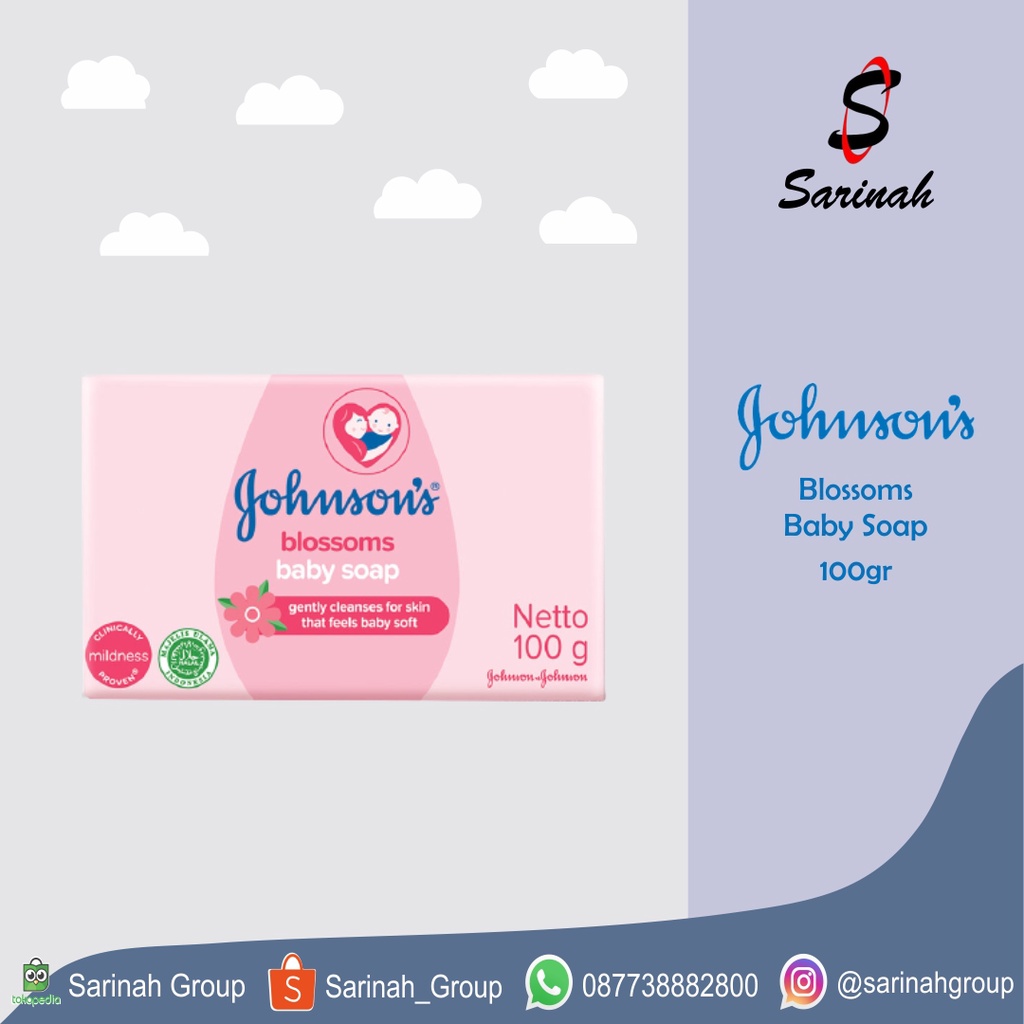 Johnson's Baby Soap / Sabun Batangan Bayi Johnson's Baby