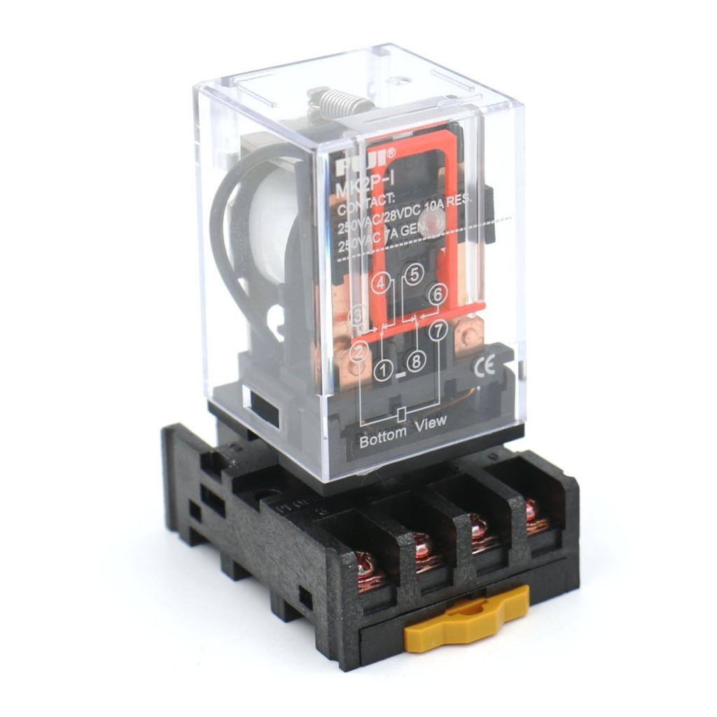 RELAY MK2P 8 PIN Kontak 220 Volt V